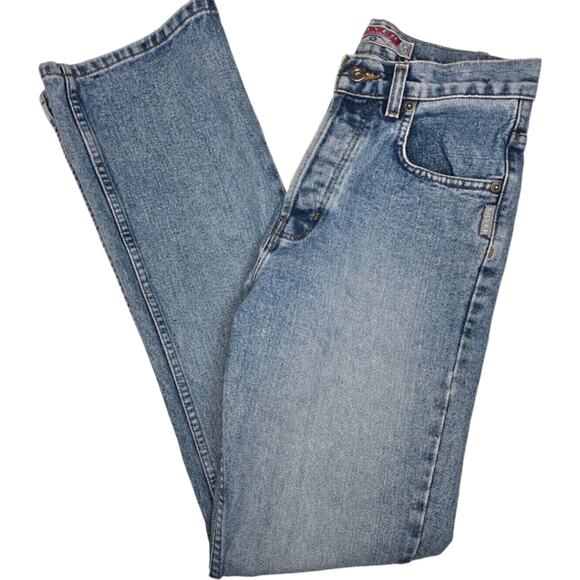 Silver Jeans Frisco High Rise Straight‎ Leg Button Fly Jeans Size 26 - Picture 2 of 13